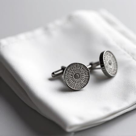 Szlachetne spinki do mankietów